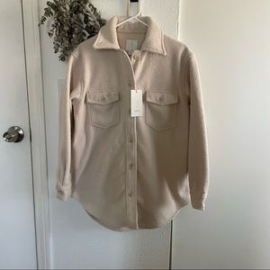 Joie Cream Shacket